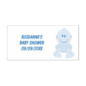 Baby Design-Baby shower Zelfinktende Stempel (Design)