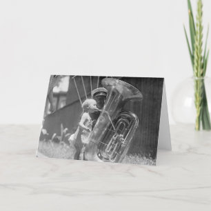 Baby die Tuba, 1923 spelen Kaart