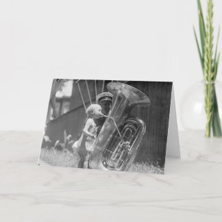 Baby die Tuba, 1923 spelen Kaart
