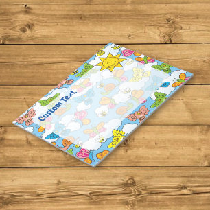 Baby Dieren Achtergrond Notitieblok