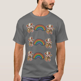 Baby Dieren Speel Muziek Collecties familie T-shirt