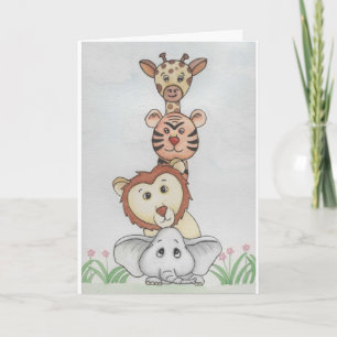 Baby dierentuin kaart
