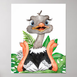 Baby Dierlijke Prints voor Kwekerij, Safari poster