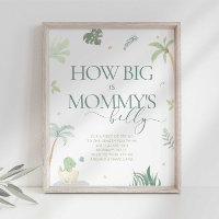 Baby Dino Baby shower Late Night Luiers Teken