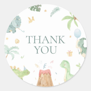 Baby Dino Bedankt Sticker