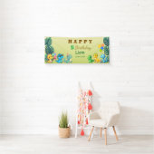 Baby Dino Birthday Banner (Insitu)