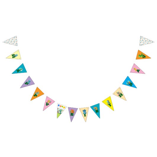 Baby Dino Birthday Banners (Alle)