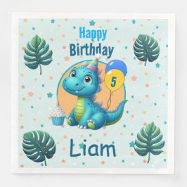 Baby Dino Napkins! Servilleta de papel Servet