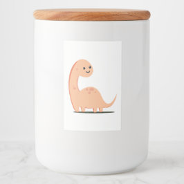 Baby Dino Voedselcontainer Etiket