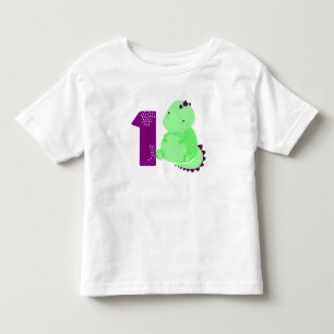 Baby Dinosaur 1e verjaardag Kinder Shirts