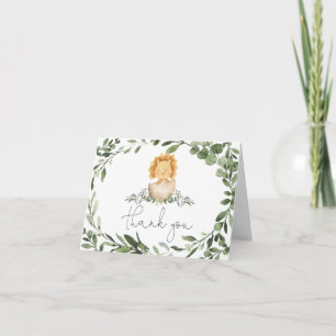 Baby Dinosaur Baby shower Hartelijk dank Bedankkaart