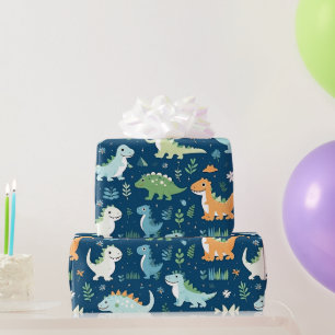 Baby Dinosaur Cadeaupapier