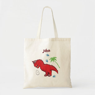 Baby Dinosaur Carnotaurus Tote Bag