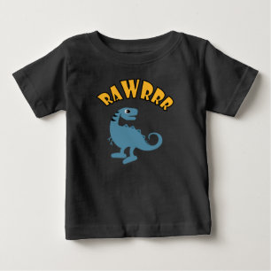 Baby Dinosaur Design - Baby Fine Jersey T-Shirt