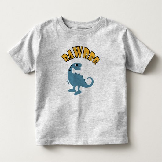 Baby Dinosaur Design - Baby Jersey Bodysuit (Voorkant)