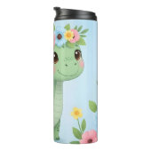 Baby Dinosaur Flower Headband Bliss Thermosbeker (Geroteerd rechts)