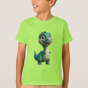 Baby Dinosaur Karakter voor Kinderen T-shirt