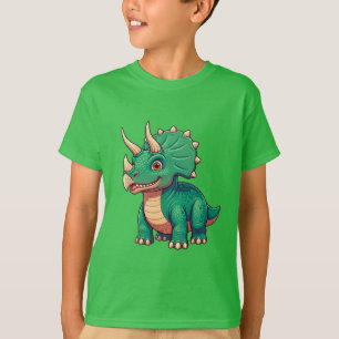 Baby Dinosaur Karakter voor Kinderen T-shirt