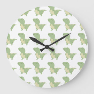 Baby Dinosaur-ontwerp Grote Klok