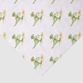 Baby Dinosaur T-Rex op het strand Tissuepapier (Detail)