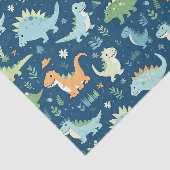 Baby Dinosaur Tissuepapier (Detail)