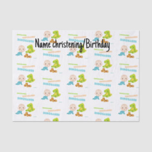 Baby Dinosaur Tissuepapier