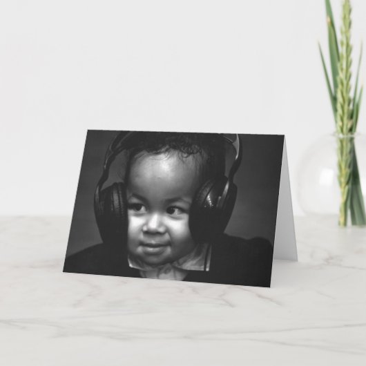 Baby DJ Kaart (Voorkant)