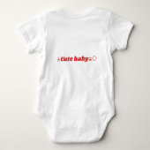 Baby doek romper (Achterkant)