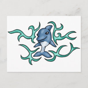 Baby Dolphin Briefkaart