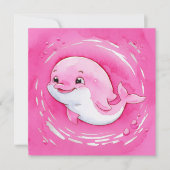 Baby Dolphin Kaart (Voorkant)