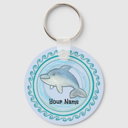 Baby Dolphin Sleutelhanger (Voorkant)