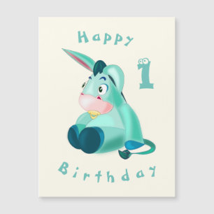 Baby Donkey Funny Verjaardag Kaart