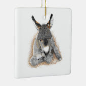 Baby Donkey Square Ornament (Rechts)
