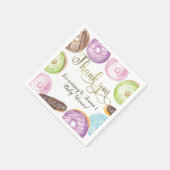 Baby donut Party Baby shower Birthday Servet (Hoek)