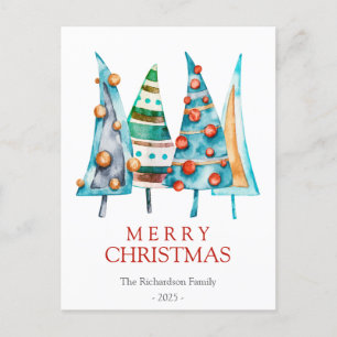 Baby Doodle Pine Kerstboom Cadeaus Vakantie Briefkaart