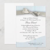 Baby dooppenstreep met boog kaart (Voorkant / Achterkant)