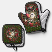 Baby Dove Ovenwant & Pannenlap Set (Voorkant / Achterkant)