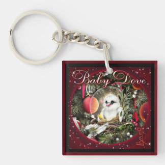 Baby Dove Sleutelhanger