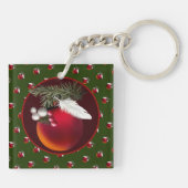 Baby Dove Sleutelhanger (Achterkant)