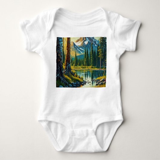 baby draag romper (Voorkant)