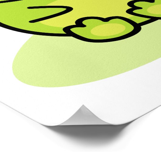 Baby draak Agenda 2021 Poster - maandag start (Hoek)