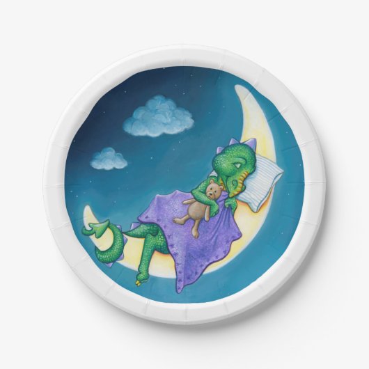 Baby Dragon Dreams papier bord (Voorkant)