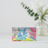 baby dragon fairy visitekaartje (Staand voorkant)