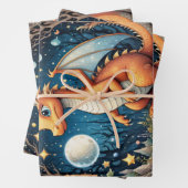 Baby Dragon Inpakpapier Vel (In situ)