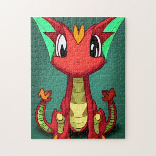 Baby Dragon Legpuzzel (Verticaal)