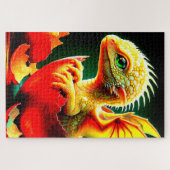Baby Dragon Legpuzzel (Horizontaal)