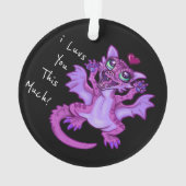 Baby Dragon Love Ornament (achterkant)