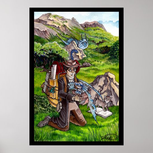 Baby Dragon Poster (Voorkant)