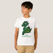 Baby Dragon Saint Patrick's Day T-shirt (Voorkant volledig)