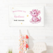 Baby Dragon Welkom Spandoek (Insitu)